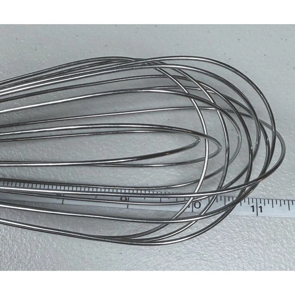 OXO Balloon‎ Whisk 11” Non-Slip Black Rubber Handle Stainless Steel